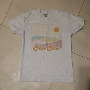 Yee Yee White Graphic Tee - Short Sleeve